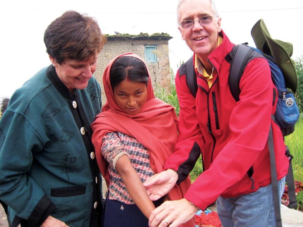 Eileen & John in Nepal