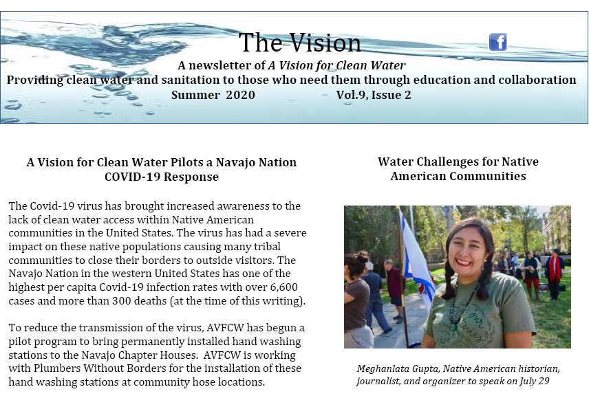 AVFCW Summer 2020 Newsletter
